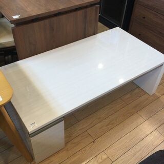 ｼｷﾞﾔﾏ家具 ｾﾝﾀｰﾃｰﾌﾞﾙ ﾎﾜｲﾄ 【ﾄﾚﾌｧｸ桶川店】