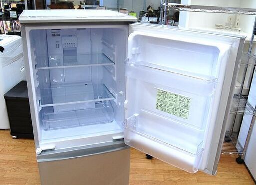 ⭐️SHARPノンフロン冷凍冷蔵庫 SJ-D14A-S⭐️ ♻️送料設置無料