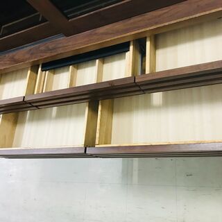 収納家具 【リサイクルショップどりーむ荒田店】 6095 食器棚 河口家具 