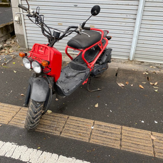 鹿児島市　ズーマー　赤　人気車