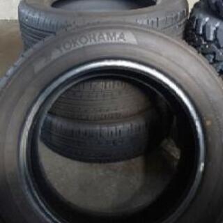 車のパーツ 今月限り！185/60R15 ヨコハマエコス ES31 中古タイヤ 4本 