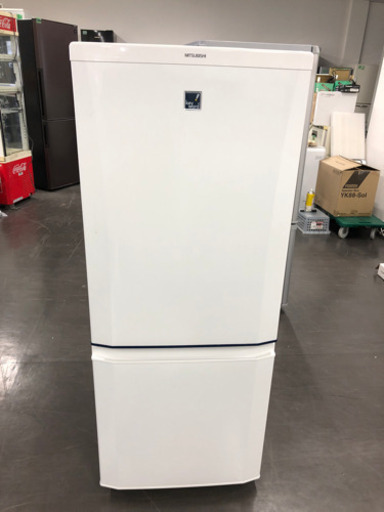 MITSUBISHI  MR-P15EX-KB  2ドア冷凍冷蔵庫 2014年製