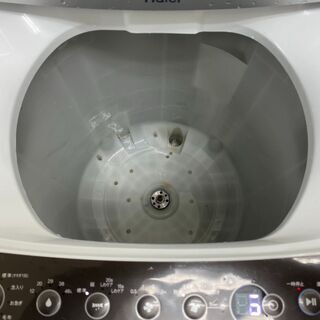 M8132 　札幌　分解清掃済み☆　ハイアール　2018年製　洗濯機　5.5㎏　JW-C55A　　送料A　カード利用可能　プラクラ南9条店　札幌G