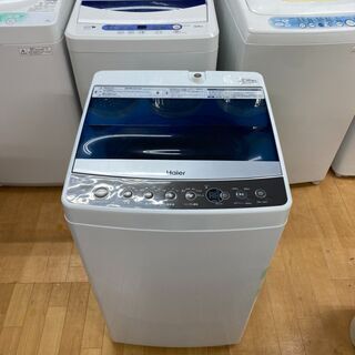 M8132 　札幌　分解清掃済み☆　ハイアール　2018年製　洗濯機　5.5㎏　JW-C55A　　送料A　カード利用可能　プラクラ南9条店　札幌G