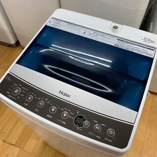 M8132 　札幌　分解清掃済み☆　ハイアール　2018年製　洗濯機　5.5㎏　JW-C55A　　送料A　カード利用可能　プラクラ南9条店　札幌G