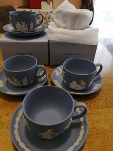 Wedgwoodジャスパーティーカップセット