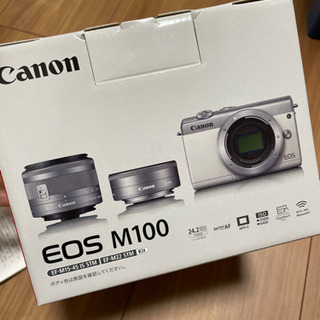 ほぼ新品✨Canon EOS M100 ダブルレンズキット