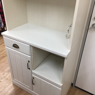 ニトリの2枚扉キッチンボード（アイボリー）です。【トレファク東大阪店】