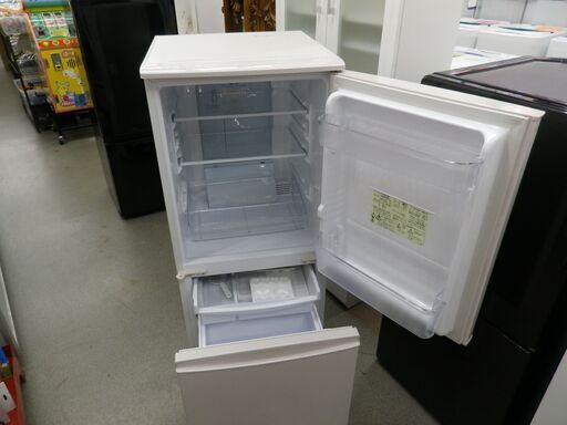 西岡店 冷蔵庫 137L 2ドア 2014年製 シャープ SJ-PD14A ベージュ