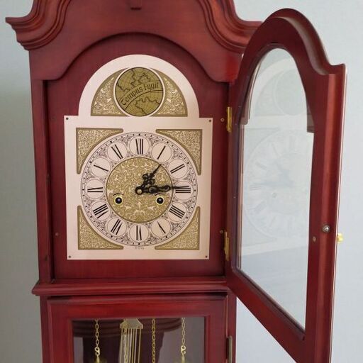 Tempus Fugit 大型　振り子時計 ホールクロック 高さ170cm 時計　レトロ アンティーク ドイツ製 重錘