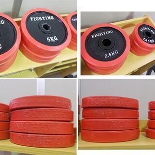 商談中　　ベンチプレスセット 55kg ダンベル プレート バーベル 色々 ファイティングロード トレーニング 筋トレ 健康 ジム 体力作り 札幌市東区 新道東店
