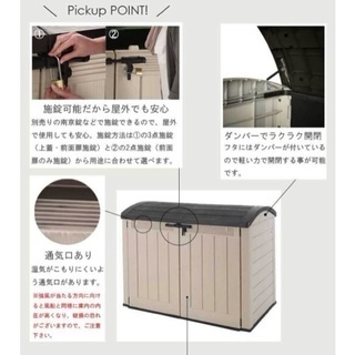 KETER（ケター）物置　倉庫