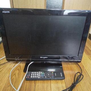 家電 値下げしました！SHARP19型テレビ 美品