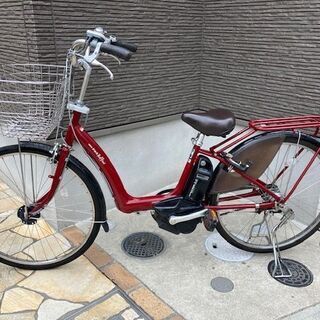 💗ヤマハ パスラフィーニ 6Ah 新基準 電動自転車 子供乗せ 3人乗り