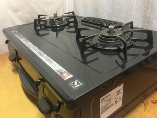 リンナイガスコンロ(LPガス)2014年製 - ガステーブル 