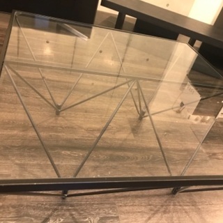 【ネット決済】ガラステーブルFT-35