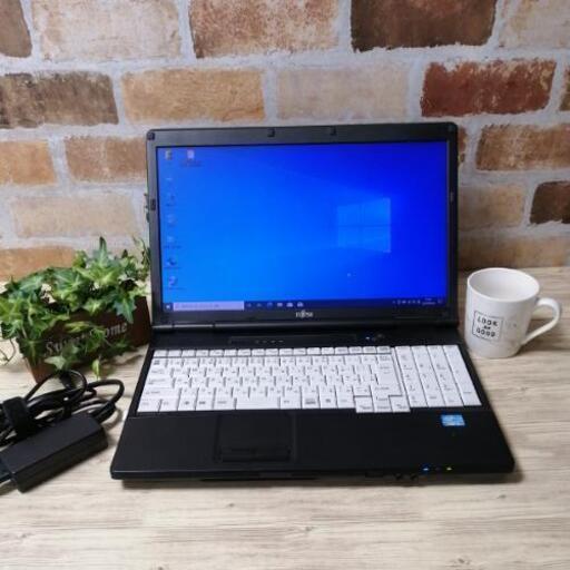 FUJITSU 新品SSD 240GB CPU i5 メモリ 8GB ノートパソコン テレワーク  在宅勤務