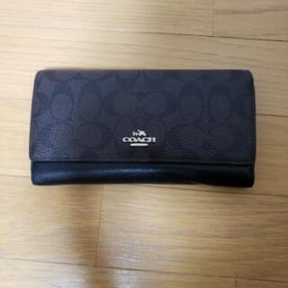 COACH コーチ 三つ折り長財布