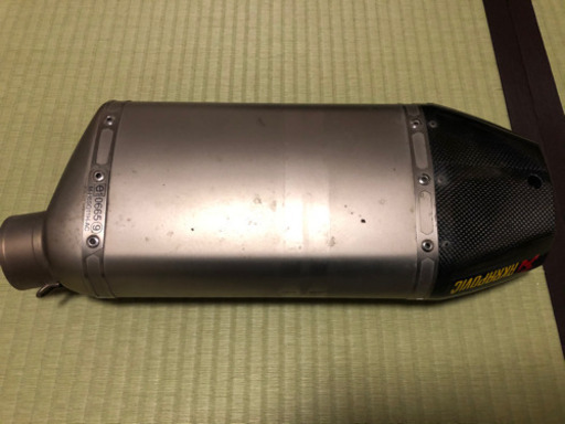 CBR600RR 07-08専用 ACRAPOVICチタンマフラー