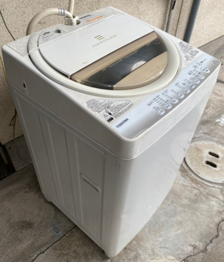 【値下げしました】TOSHIBA 洗濯機 大容量6kg