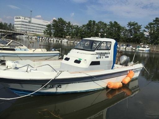 プレジャーボートヤマハUF25FT ホンダ4スト75HP