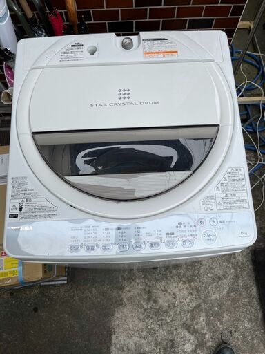 ■都内近郊無料で配送、設置いたします■2014年製　東芝　洗濯機　6キロ　AW-60GM■TO01