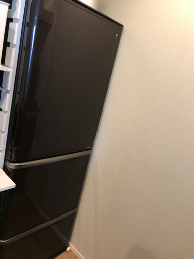 シャープ 3ドア冷蔵庫 SJ-PW35A-T 350L プラズマクラスター