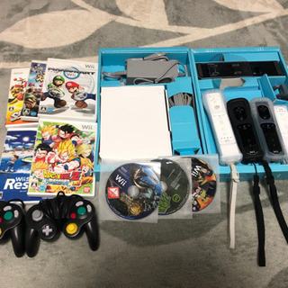 Wii 本体+ソフト８本セット