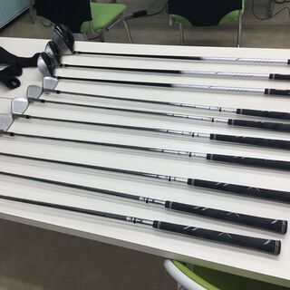 【美品】高級ゴルフクラブ・バックセット クラブ10本 『基本送料無料』