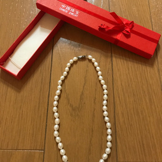 ★【お取引決定】真珠ネックレス　40cm