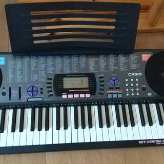 カシオ　電子キーボード　電子ピアノ　CTK-620L　譜面台・A...