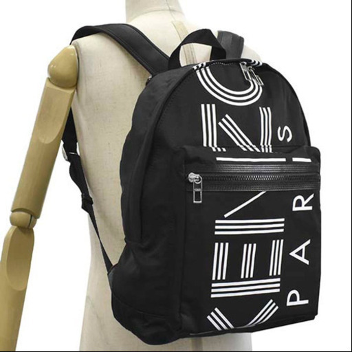 美品 KENZO バックパック ナイロン製 ブラック