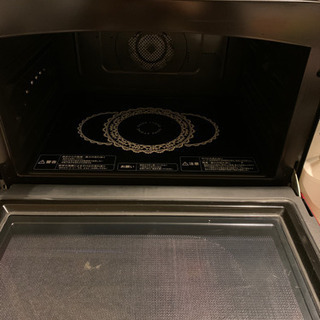 美品　TOSHIBAオーブンレンジ　レッド