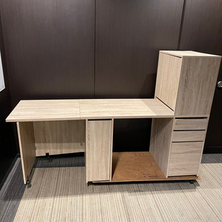 9 -nine- 豪華限定版 未開封 シュリンクあり 展示品☆美品】ミシン台 収納テーブル 🚚自社配送時💳代引き可