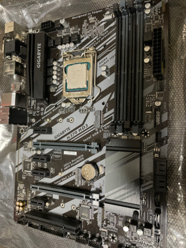 GIGABYTE マザボ+CPU Intel Core i5-8400 セット+メモリ16gb(8gb×2
