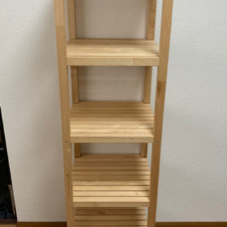 [※取引中※] IKEA イケア 木製 5段ラック 棚 収納 シンプル