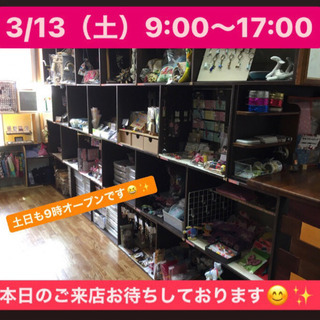 3/13（土）9:00〜17:00