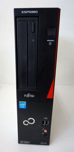 【快速！新品SSD換装】富士通 FMV D551GX★セレロン G1610 2.6GHz メモリ6GB SSD120GB/DVD/WIN10 HOME 64bit【E】