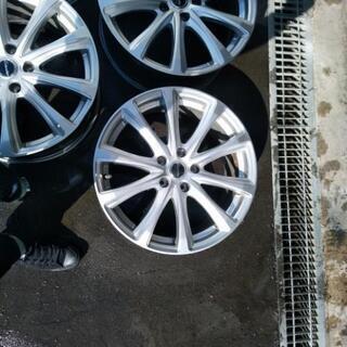 18インチ　アルミホイル4本セット　ホットスタッフ　エクシーダE04