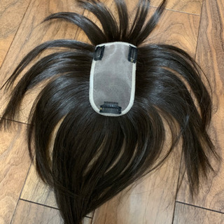 値下げしました！つむじ　ウィッグ　高級　人毛