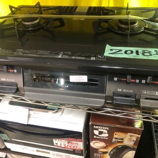 ☆中古 激安 ガスコンロ 二口 リンナイ KSR641BKL 2018年製 キッチン