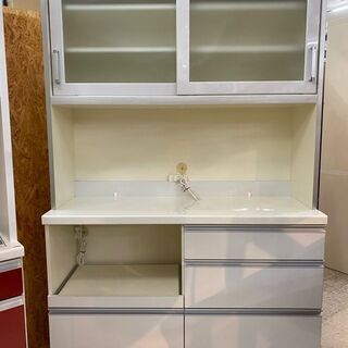 【愛品館 江戸川店】Pamouna　キッチンボード　食器棚　ID:151-006907-003　配送可