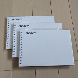 SONY メモ帳 4冊 (内1冊は開封済未使用)