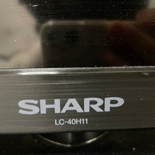 引き取り者決定SHARP  40v 引き取り者決定SHARP 40v