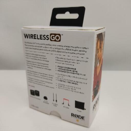 【新品未使用】RODE ロード Wireless GO ワイヤレスマイクシステム WIGO【国内正規流通品】