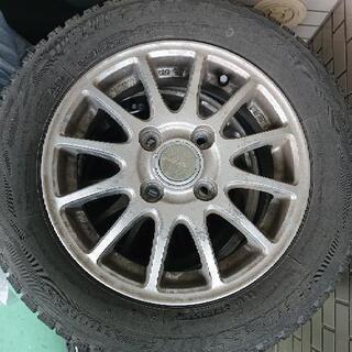 軽乗用車 13インチ 中古ホイール4本(155/65 R13)