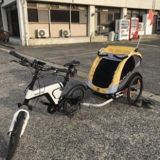 2人乗りチャイルドトレーラー