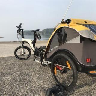 2人乗りチャイルドトレーラー