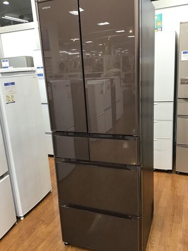 安心の1年間動作保証付！2018年製HITACHIの6ドア冷蔵庫！