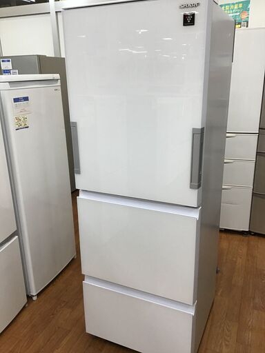 安心の1年間動作保証付！2018年製SHARPの大型3ドア冷蔵庫！